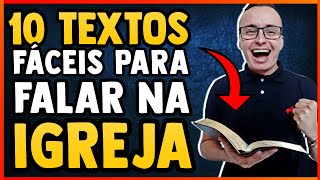 10 TEXTOS BÍBLICOS FÁCEIS PARA SAUDAÇÃO E COMO USAR CADA UM DELES  Thalles Villas [upl. by Analaf362]