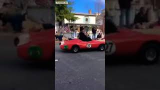 Shriners driving their mini cars as part of a local parade in the US [upl. by Yenffad]