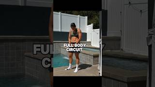 Fullbody circuit workout 🔥All you need is dumbbells fullbodyworkout fitness workoutfromhome [upl. by Josy]