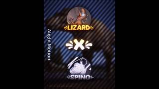 Baryonyx VS Rajasaurus  Collab wlizardboy8645  shorts trending edit paleontology [upl. by Yggam]