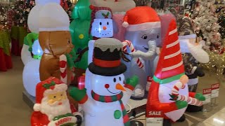 2023 Boscov’s Christmas Store Display A lot of decorations and Blow Ups christmas2023 🎅🏻🎁 [upl. by Anola]