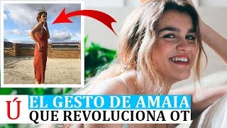 Amaia desata las redes con un nuevo gesto tras Eurovisión 2018 con Alfred y Operación Triunfo 2017 [upl. by Heathcote771]