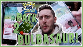 BACK TO BULBASAUR THE SHUNDO CHECK FIRST EVER COMMUNITY DAY CLASSIC IN POKÉMON GO [upl. by Christabel]