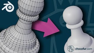 Blender 28 Beginner Tutorial PART 19 Subdivision Modifier [upl. by Caravette]