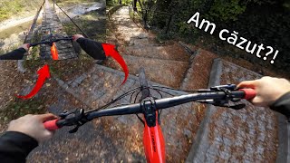 TRASEE CU EBIKE ul  Am cazut  Bike vlog [upl. by Yedrahs733]