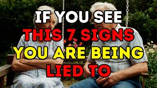 Seniors Need to Know 7 Signs Someone Is Lying to You  Stories of The Elderly [upl. by Hayn]