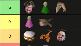 OSRS FOOD AND POTIONS TIER LIST  PART 1 [upl. by Phare]