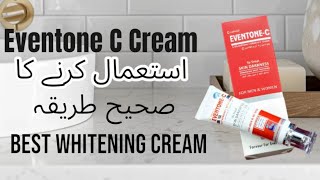 Eventone C cream  Honest Review  whitening cream [upl. by Annahsat]