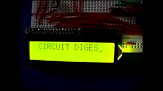 LCD Interfacing with 8051 Microcontroller AT89S52 [upl. by Clari]