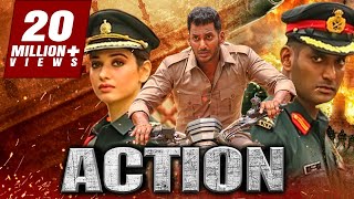 ACTION एक्शन  Vishal amp Tamannaah Bhatia Tamil Hindi Dubbed Full Movie [upl. by Ecnarrot]