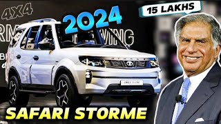 2024 Tata Safari Storme Is Back With New Updated Model  ₹ 15 Lakhs  Safari Storme 2024 [upl. by Hicks445]