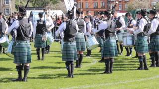 Gourock 2017  Inveraray amp District Pipe Band [upl. by Enitsyrk]