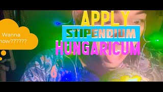 How to Apply Stipendium Hungaricum Scholarship [upl. by Gregoor460]