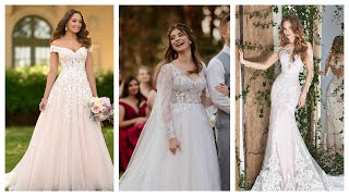 200 Beautiful Wedding Dresses for 2024  Aline Dresses Mermaids Sheaths Ball Gowns  Truvows [upl. by Beasley]