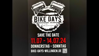 🔴 Live ❗ Bike Days Willingen 2024 harley harleydavidson [upl. by Limay]