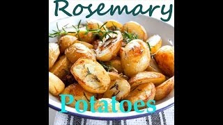 Roasted Potatoes with Rosemary  The Frugal Chef [upl. by Snoddy]