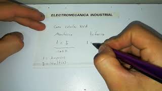 Cómo calcular los KVA en un sistema monofásico y trifásico [upl. by Brand]