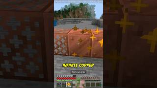 Infinite COPPER Farm In Minecraft 121 minecraft mcpe minecraftbedrock [upl. by Leva834]