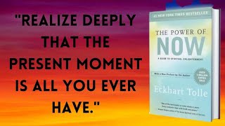 The Power Of Now By Eckhart Tolle  BOOK SUMMARY [upl. by Strain]