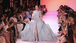 GEORGES HOBEIKA  COUTURE FALL 2023 [upl. by Iturk]