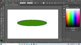 Adobe Illustrator Elips ile Döndürmelerde Eğitim ve Ayarlamalar [upl. by Nitfa]