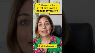 Differenza tra inabilità lavorativa e invalidità civile [upl. by Garreth]