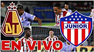 TOLIMA VS JUNIOR EN VIVO HOY PARTIDO DE LA JORNADA 2 LIGA DE COLOMBIA [upl. by Linneman]