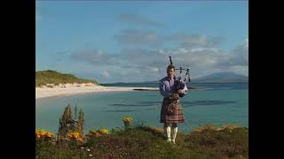 The Uist Tramping Song  Pipe Major Bill Hepburn Jnr in Barra [upl. by Thorne]