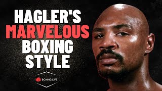 The Marvelous Boxing Style Of Hagler  Full Breakdown [upl. by Adaran]