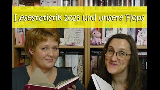 Unser Lesejahr 2023 in Zahlen Wieviele Flops waren dabei [upl. by Sparhawk]