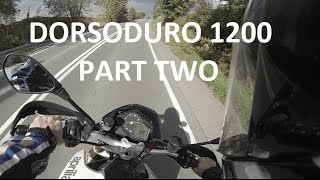 Aprilia Dorsoduro 1200 Ride Part 2 Conorians Ride [upl. by Sybley596]