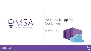 Azure Web App for Containers [upl. by Garaway]