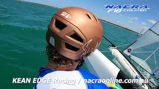 Australian F18 Nationals  KEAN EDGE Racing  nacraonlinecomau  Nacra F18 Evolution [upl. by Chelsie]