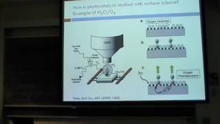 Photocatalysis and Photoelectrocatalysis for Fuel Production Lecture IV  Will Medlin [upl. by Kinch433]