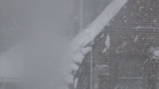 Major Snow Storm Queens NYC 123000 [upl. by Elleina]