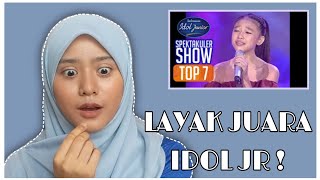 12 TAHUN TAPI  😳  Anneth  Jealous Labrinth Indonesian Idol Junior 2018 🇲🇾🇮🇩 [upl. by Hcurab89]