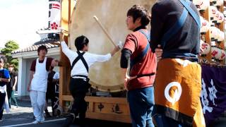 爆音大太鼓浜松雄踏息神社例大祭2013 中村 中連 OLYMPUS OMD EM1／MZD17mm F18 [upl. by Nylodnew]