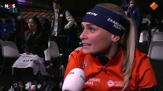 Perfect teamspel levert goud en brons op voor Marijke Groenewoud en Irene Schouten [upl. by Atok13]