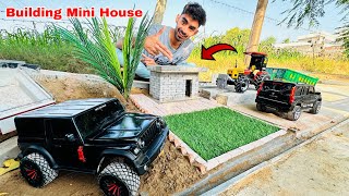 Building Mini House using mini bricks full Handmade ll Aakash946 [upl. by Froh]