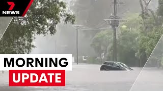 Extreme east coast weather Search for Sydney fisherman Indian hospital fire  7NEWS [upl. by Elisha674]