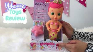 Bloopies Mermaid Unboxing  Luna Bath Time 🧜‍♀️💦  Yohanna Toys Review [upl. by Vitkun]