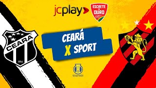 CEARÁ X SPORT AO VIVO pela SÉRIE B do CAMPEONATO BRASILEIRO com a RÁDIO JORNAL [upl. by Nosnar462]