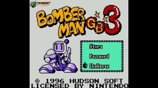 Bomberman GB3 1996 Gameboy  Full Longplay 720p60 [upl. by Brinn62]