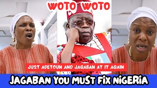 WOTOWOTO See How Just Adetoun Blast Tinubu Baba Jagaban You Must Fix Nigeria or Else [upl. by Xet332]