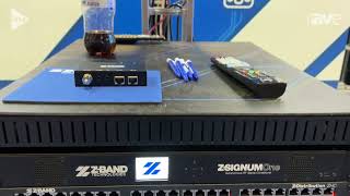 InfoComm 2023 ZBand Technologies Intros ZSIGNUMOne Autonomous RF Signal Conditioner [upl. by Yacov55]