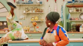 Great British Bake Off causes major scare as Alison Hammond collapses on kitchen floor [upl. by Yntrok865]