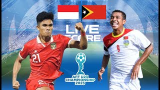 🔴LIVE SCORE  INDONESIA U23 VS TIMOR LESTE U23 I AFF U23 2023 [upl. by Bernita260]