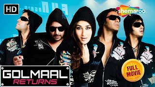 Golmaal Returns FULL MOVIEHD  Ajay Devgn  Kareena Kapoor  Arshad Warsi  Bollywood Comedy Movie [upl. by Kama]