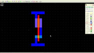 CMOS inverter layout using Microwind by jayendra kumar [upl. by Yahska]