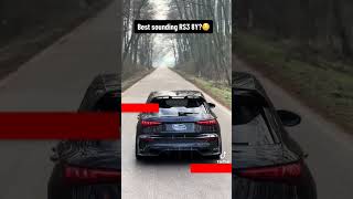 Audi rs3 sound tiktok viralvideo [upl. by Pazit]